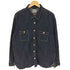 ヒューストン HOUSTON USA COTTON DENIM WORK SHIRT USAコットンデニムワークシャツ メンズ import:XL