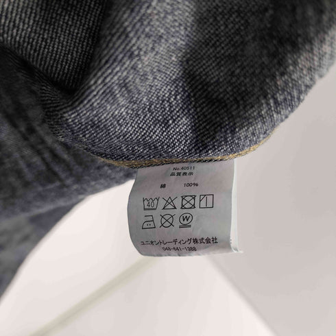 ヒューストン HOUSTON USA COTTON DENIM WORK SHIRT USAコットンデニムワークシャツ メンズ import:XL