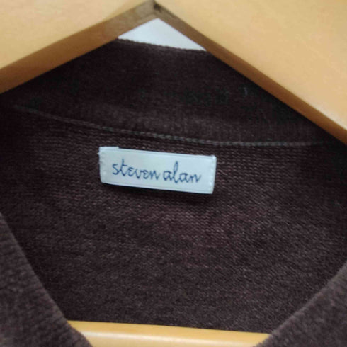スティーブンアラン Steven Alan 25AW 3B コットン ニット ポロシャツ メンズ JPN:L