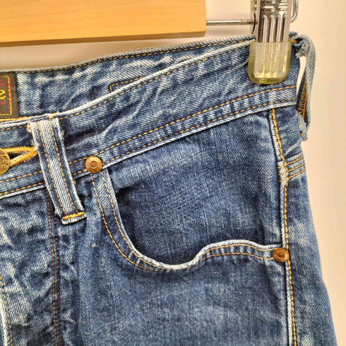 リー Lee 90S 日本製 復刻 30's LOT 1101 COWBOY 青耳セルビッチ ヘアオンハイド カウボーイ デニム パンツ メンズ 28x34