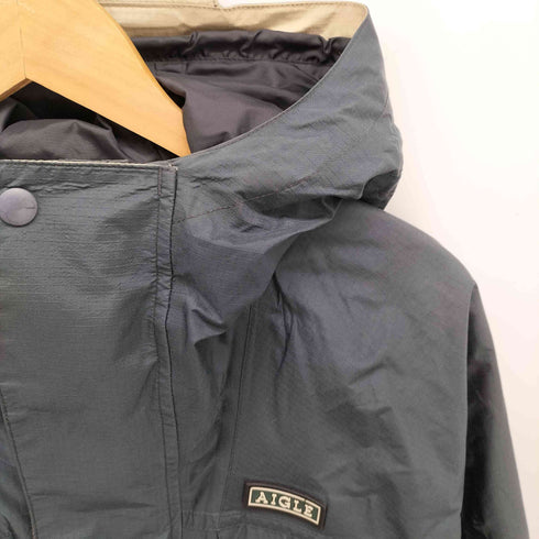 エーグル AIGLE GORE-TEX ナイロン リップストップ RECOMPOSITION コンポシステム マウンテン ジャケット メンズ import:XS