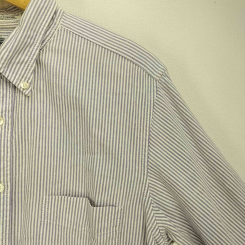 エンジニアードガーメンツ Engineered Garments WORKADAY ボタンダウン ストライプ 長袖シャツ メンズ import:L