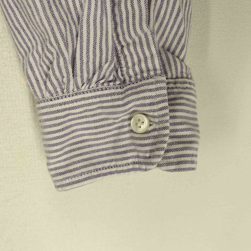 エンジニアードガーメンツ Engineered Garments WORKADAY ボタンダウン ストライプ 長袖シャツ メンズ import:L