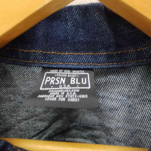 プリズンブルー PRSN BLU 650 Denim Western Jacket デニム ウエスタン ジャケット メンズ 02