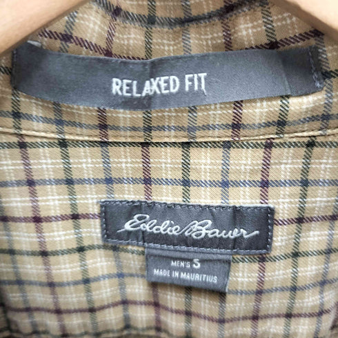 エディーバウアー Eddie Bauer 00S チェック柄 シャツ メンズ JPN:S
