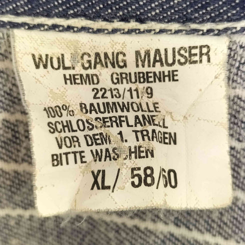 WOLFGANG MAUSER フィッシャーマンシャツ メンズ import:XL