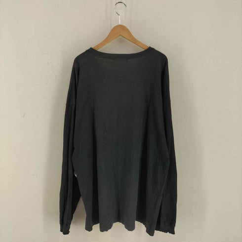 エディーバウアー Eddie Bauer 90S USA製 無地 ロンT メンズ import:XL