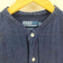 ポロバイラルフローレン Polo by RALPH LAUREN 90S BERNARD リネン バンドカラー シャツ メンズ import:XL