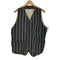 ダッパーズ DAPPERS Classical Smartly Work Vest ランダムドビーストライプ ワークベスト メンズ 42
