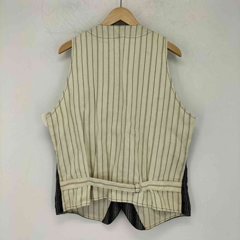 ダッパーズ DAPPERS Classical Smartly Work Vest ランダムドビーストライプ ワークベスト メンズ 42