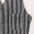 ダッパーズ DAPPERS Classical Smartly Work Vest ランダムドビーストライプ ワークベスト メンズ 42