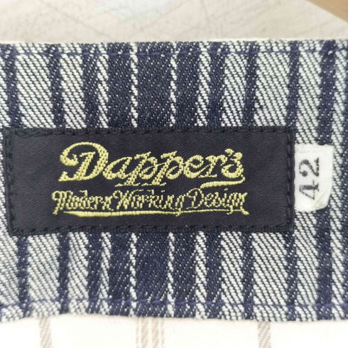ダッパーズ DAPPERS Classical Smartly Work Vest ランダムドビーストライプ ワークベスト メンズ 42