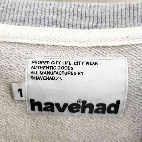 havehad スウェット レディース 1