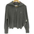 メゾンキツネ MAISON KITSUNE BOLD FOX HEAD PATCH HALF ZIP RIBBED JUMPER レディース M