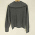 メゾンキツネ MAISON KITSUNE BOLD FOX HEAD PATCH HALF ZIP RIBBED JUMPER レディース M
