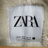 ザラ ZARA フェイクムートン ダブルフェイスジャケット レディース import:M