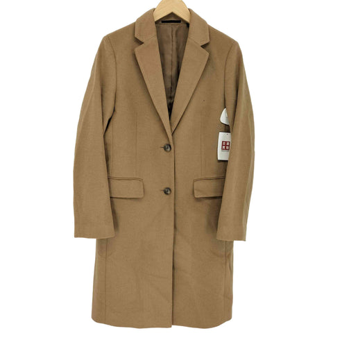 ユニクロ UNIQLO カシミヤ混 チェスターコート レディース JPN:M