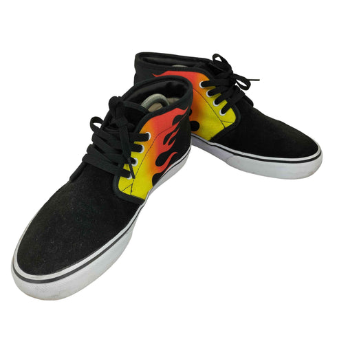 バンズ VANS VANS CHUKKA BLACK YELLOW V49CF F.PTN メンズ JPN:27