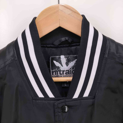 ナイトレイド Nitraid スタジアムジャンパー フロント刺繍 メンズ JPN:L