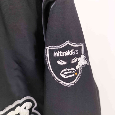 ナイトレイド Nitraid スタジアムジャンパー フロント刺繍 メンズ JPN:L