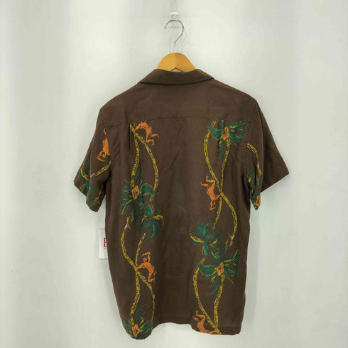 ワコマリア WACKO MARIA PALMS TREE S/S HAWAIIAN SHIRT レーヨン フロントボタン アロハシャツ メンズ M