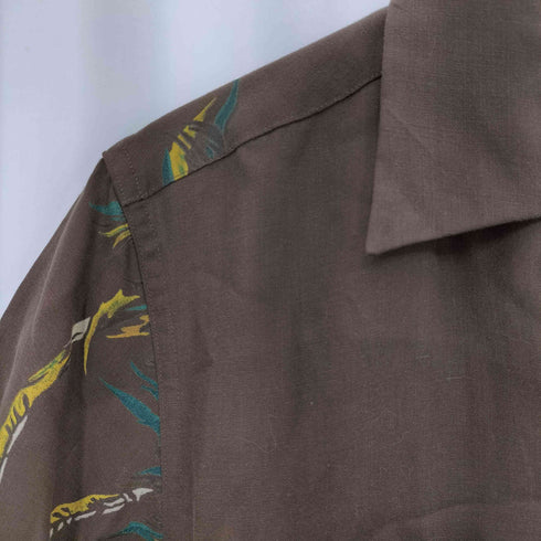 ワコマリア WACKO MARIA PALMS TREE S/S HAWAIIAN SHIRT レーヨン フロントボタン アロハシャツ メンズ M