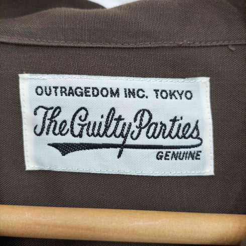 ワコマリア WACKO MARIA PALMS TREE S/S HAWAIIAN SHIRT レーヨン フロントボタン アロハシャツ メンズ M