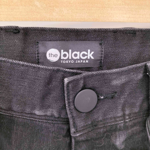 the black LEWIS デザインワイドパンツ レディース 26