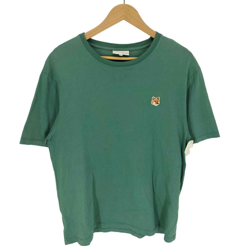 メゾンキツネ MAISON KITSUNE FOX HEAD PATCH REGULAR TEE SHIRT メンズ import:L
