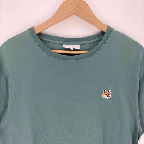 メゾンキツネ MAISON KITSUNE FOX HEAD PATCH REGULAR TEE SHIRT メンズ import:L