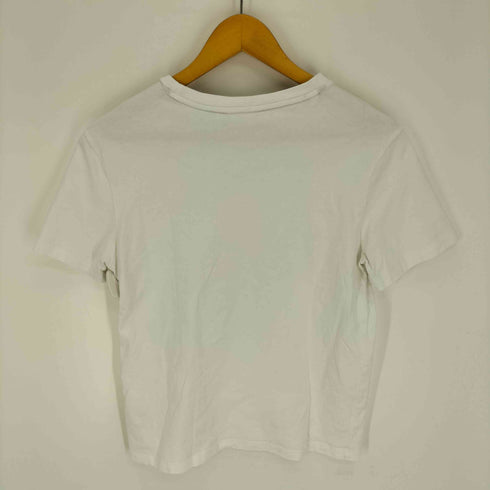ラコステ LACOSTE パイル クロック エンブレム Tシャツ レディース FR:36