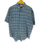 アロー ARROW WRINKLE FREE 65/35 ポリコットン マドラスチェック B.D. S/S シャツ メンズ import:XL