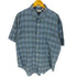アロー ARROW WRINKLE FREE 65/35 ポリコットン マドラスチェック B.D. S/S シャツ メンズ import:XL