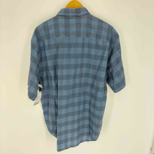 アロー ARROW WRINKLE FREE 65/35 ポリコットン マドラスチェック B.D. S/S シャツ メンズ import:XL