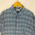 アロー ARROW WRINKLE FREE 65/35 ポリコットン マドラスチェック B.D. S/S シャツ メンズ import:XL