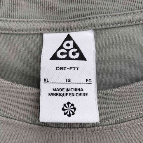 ナイキエーシージー NIKE ACG AS M NRG ACG DF TEE GOAT ドライフィット グラフィック プリント Tシャツ メンズ import:XL