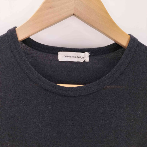 コムデギャルソン COMME des GARCONS アシンメトリー ステッチデザイン ラメ ブラウス レディース
