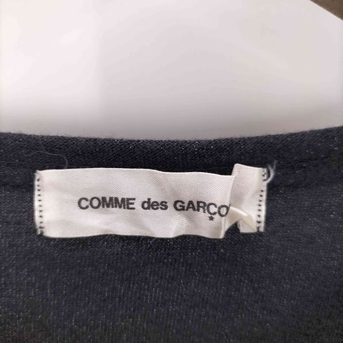 コムデギャルソン COMME des GARCONS アシンメトリー ステッチデザイン ラメ ブラウス レディース