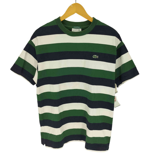 ラコステ LACOSTE 別注 ボーダー Tシャツ メンズ import:S