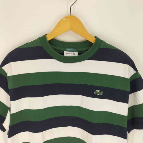 ラコステ LACOSTE 別注 ボーダー Tシャツ メンズ import:S