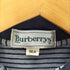 バーバリーゴルフ BURBERRY GOLF S/S ポケット ロゴ 刺繍 ボーダー ハーフジップ ポロ シャツ メンズ MA