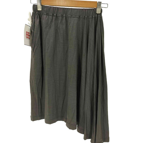 プランテーション Plantation 80S 85AW アシンメトリー ウール フレア スカート レディース JPN:M