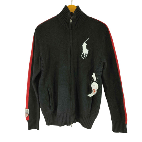 ポロバイラルフローレン Polo by RALPH LAUREN ビッグポニー刺繍ドライバーズニット メンズ import:M