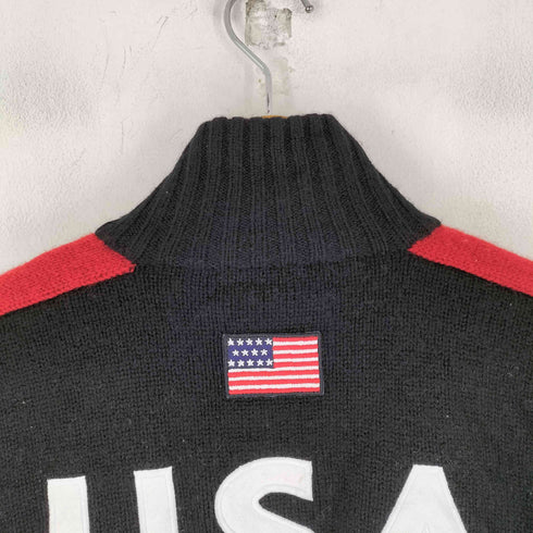 ポロバイラルフローレン Polo by RALPH LAUREN ビッグポニー刺繍ドライバーズニット メンズ import:M