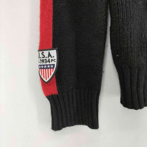 ポロバイラルフローレン Polo by RALPH LAUREN ビッグポニー刺繍ドライバーズニット メンズ import:M