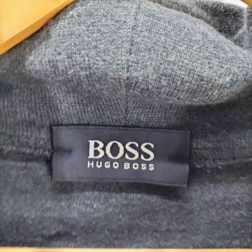 ヒューゴボス HUGO BOSS Tandem ロゴ 刺繍 コットン ビスコース タートルネック ニット カットソー メンズ