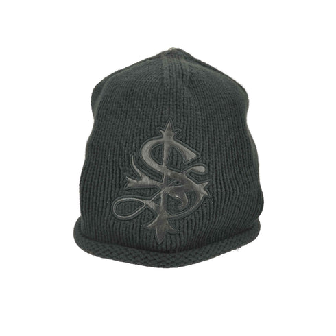 サプライヤー SUPPLIER FAUX LEATHER PATCH CROSS BEANIE メンズ