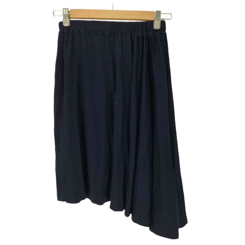 プランテーション Plantation 80S 85AW アシンメトリー ウール フレア スカート レディース JPN:M