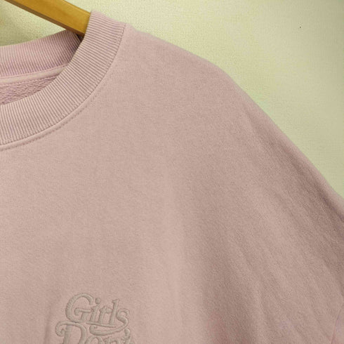 ガールズドントクライ Girls Don’t Cry ロゴ刺繍 スウェット メンズ JPN:XL