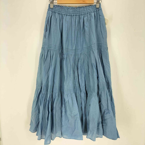 ジャーナルスタンダードレリューム JOURNAL STANDARD relume コットンボイルクリンクルティアードスカート レディース FREE